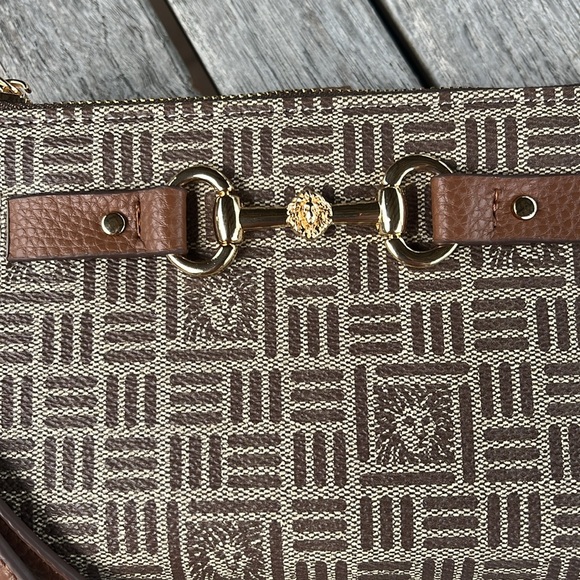 Anne Klein Bags | Tile Lion Logo Wristlet With Horse Bit Anne Klein *NWOT - Picture 3 of 12
